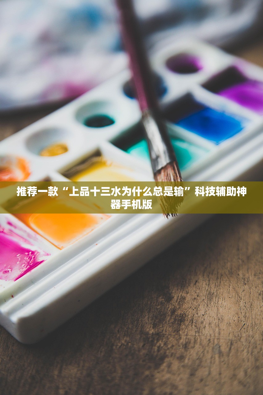推荐一款“上品十三水为什么总是输”科技辅助神器手机版