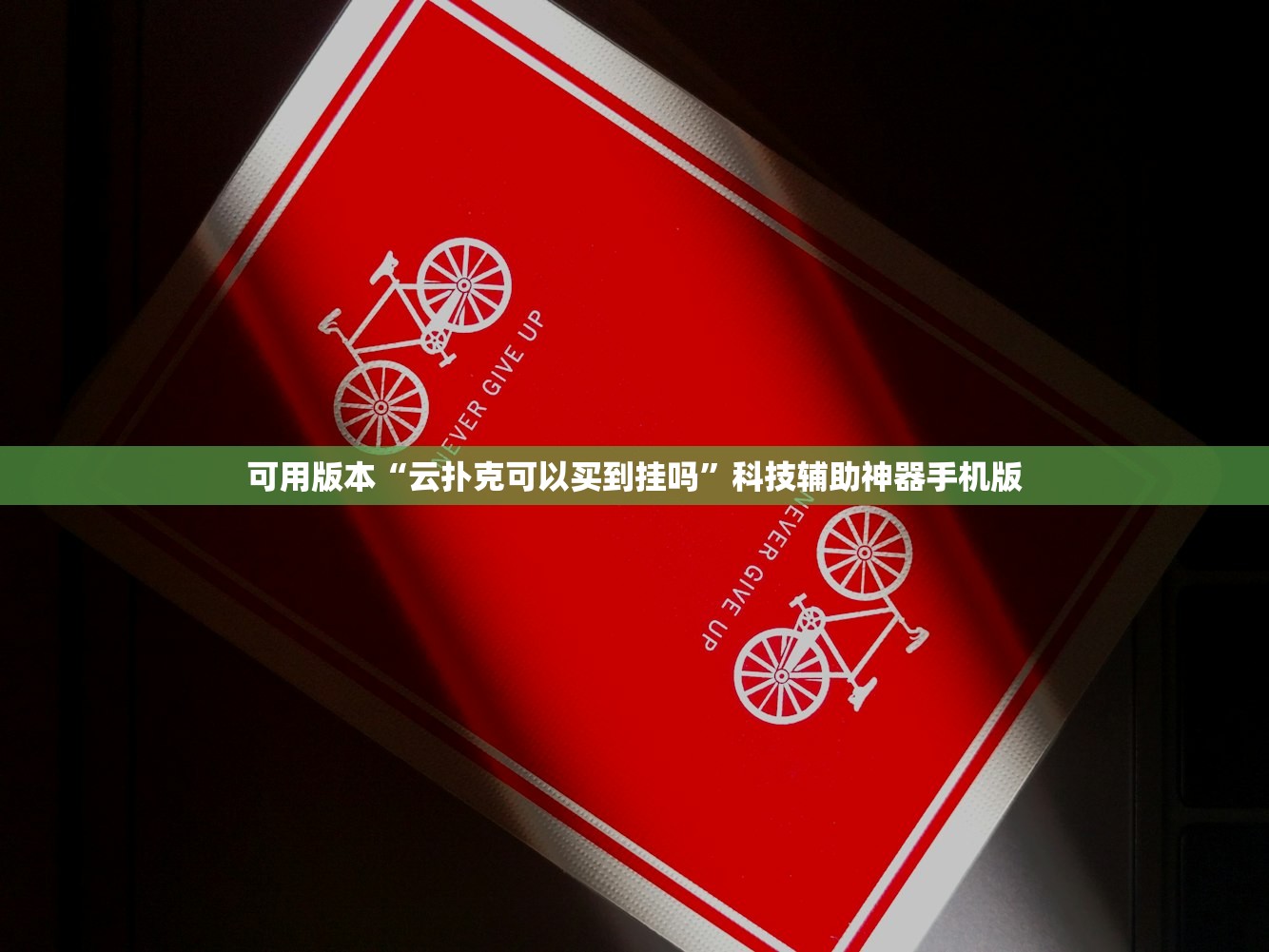 可用版本“云扑克可以买到挂吗”科技辅助神器手机版